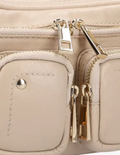 NÚNOO núnoo schoudertas helena puffed sheep beige Outlet