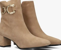 NOTRE-V enkellaarsjes 8558 beige Outlet