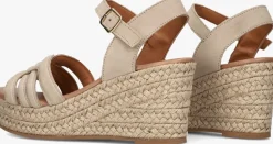 NOTRE-V sandalen met hak as-14372 beige New