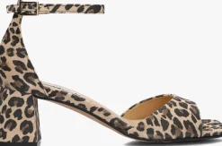 NOTRE-V sandalen met hak 46654 beige Clearance