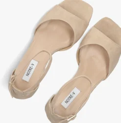 NOTRE-V sandalen met hak 46654 beige New