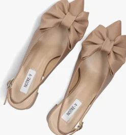 NOTRE-V slingbacks 35503 beige