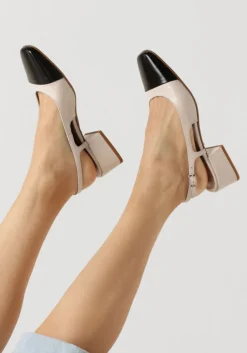 NOTRE-V slingbacks 08-224 beige Best