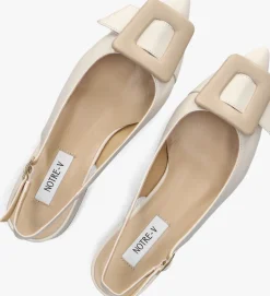 NOTRE-V slingbacks 3341 beige Discount