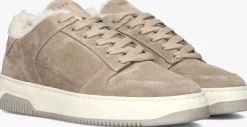 NUBIKK lage sneakers basket court fur beige Sale