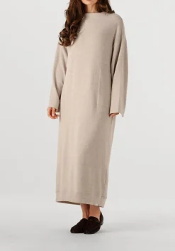 PENN & INK midi jurk dress w25t1191 beige New