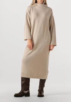 PENN & INK midi jurk dress w25t1191 beige New