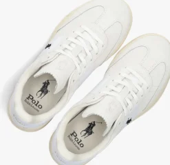POLO RALPH LAUREN lage sneakers hrt aera pp low top lace w beige Hot