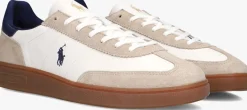 POLO RALPH LAUREN lage sneakers bedford sneakers low top lace beige Outlet