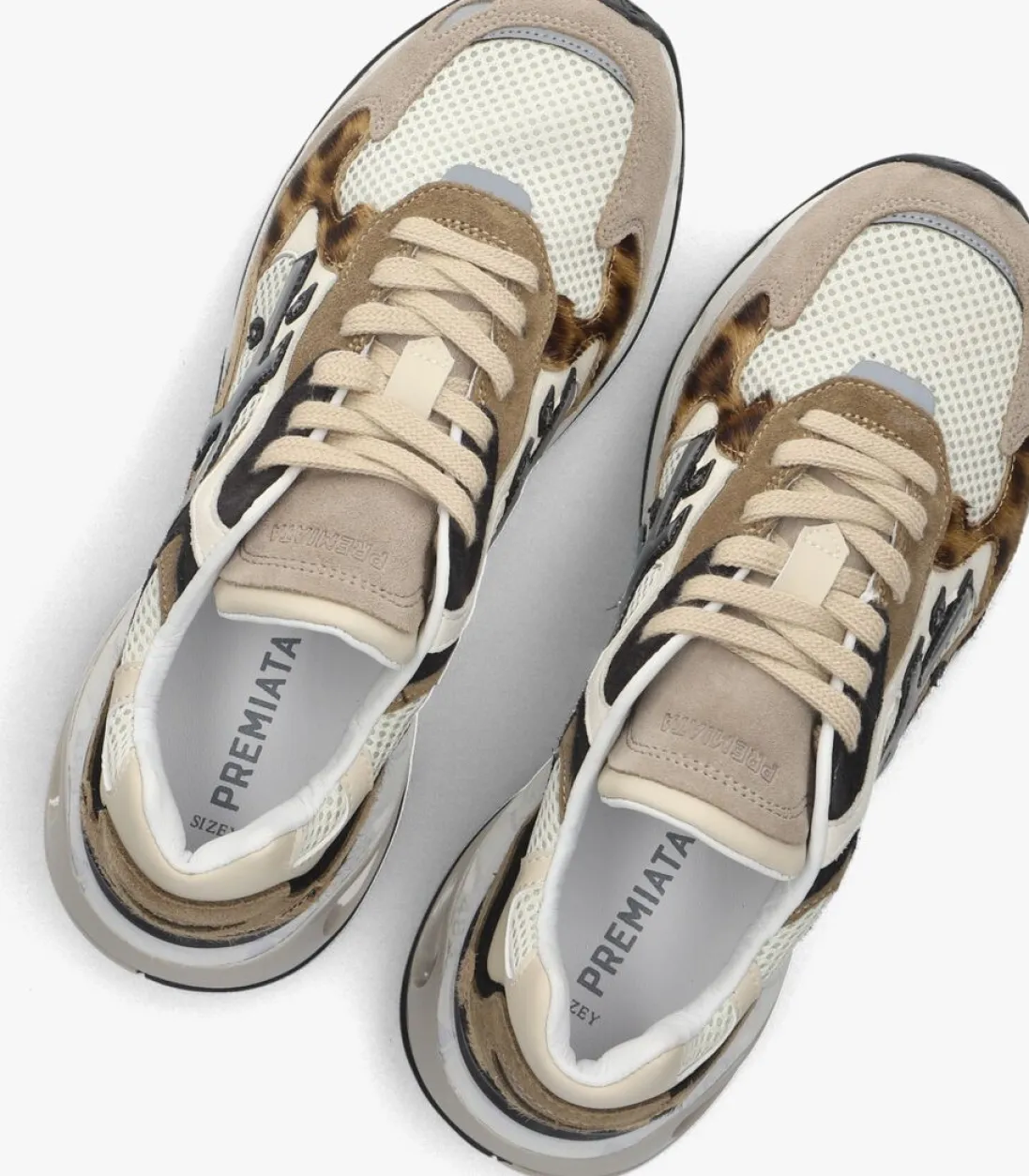 PREMIATA lage sneakers sharky-d beige Hot