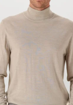 PROFUOMO coltrui pullover roll neck merino beige