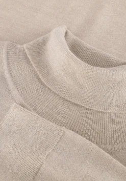 PROFUOMO coltrui pullover roll neck merino beige