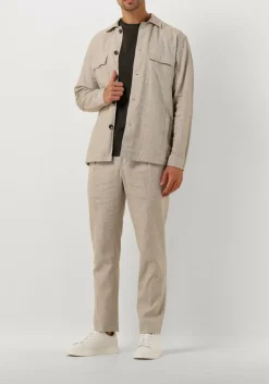 PROFUOMO overshirt overshirt co/linen beige New