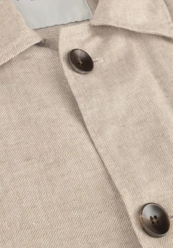 PROFUOMO overshirt overshirt co/linen beige New