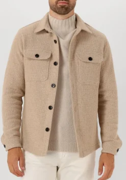 PROFUOMO overshirt overshirt structure beige Online
