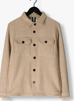 PROFUOMO overshirt overshirt structure beige Online
