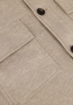 PROFUOMO overshirt overshirt knitted beige