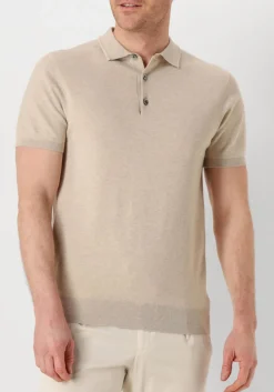 PROFUOMO polo polo short sleeve beige Best
