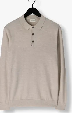 PROFUOMO polo polo long sleeve beige Best