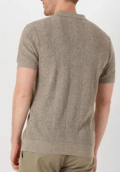 PROFUOMO polo polo short sleeve beige Clearance