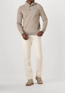 PROFUOMO trui polo onepiece luxury basic beige New