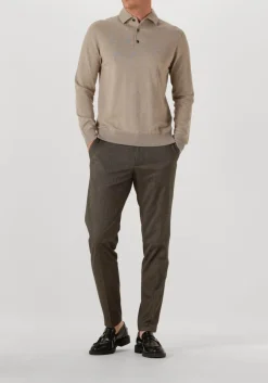 PROFUOMO trui polo onepiece luxury basic beige New