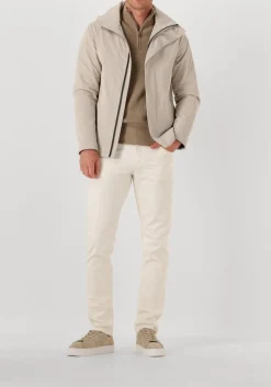 PROFUOMO trui pullover half zip beige Online