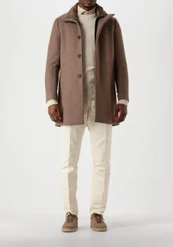 PROFUOMO trui pullover crew neck beige New