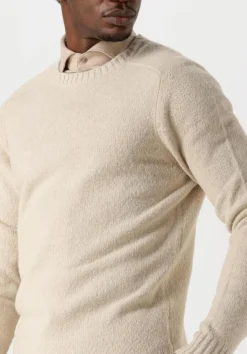 PROFUOMO trui pullover crew neck beige New