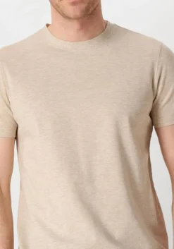 PROFUOMO t-shirt t-shirt crew neck ss beige Discount