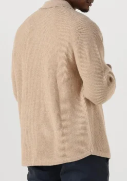 PROFUOMO vest overshirt full button beige Sale