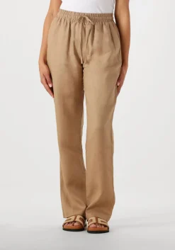 RESORT FINEST pantalon linen pants beige Sale