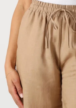 RESORT FINEST pantalon linen pants beige Sale
