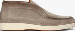 SANTONI hoge sneakers digits beige Online