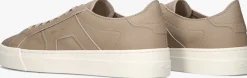 SANTONI lage sneakers 21967 beige Outlet