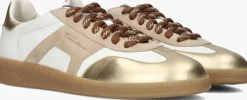 SANTONI lage sneakers dbs olympi beige New
