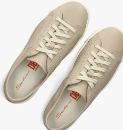 SANTONI sneakers dbs zoom beige Outlet