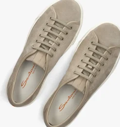 SANTONI sneakers volee d beige Clearance
