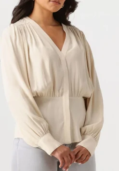 SECOND FEMALE blouses elvas shirt beige Hot