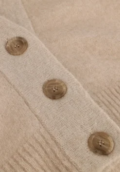 SECOND FEMALE vest brooklyn knit cardigan beige Hot