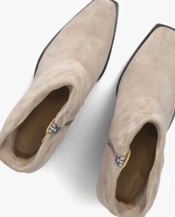 SHABBIES enkellaarsjes jaira double beige Sale