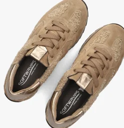 SOFTWAVES lage sneakers 9.32.08 beige New