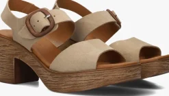 STEFANO LAURAN sandalen met hak 930 beige Sale