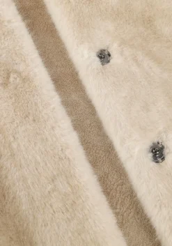 STUDIO AR gilet olena faux mink beige Hot