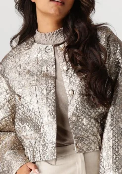 SUMMUM jack jacket lurex jacquard beige Clearance