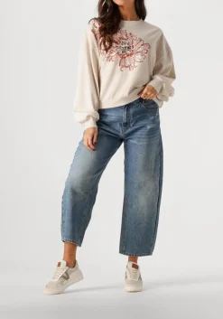 SUMMUM sweater longsleeve embellished sweatshirt beige Clearance