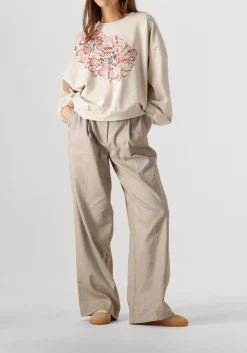 SUMMUM sweater longsleeve embellished sweatshirt beige Clearance