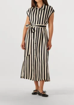 SUNCOO midi jurk celest beige New