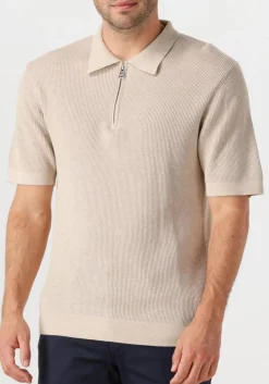 THE GOODPEOPLE polo pica beige New