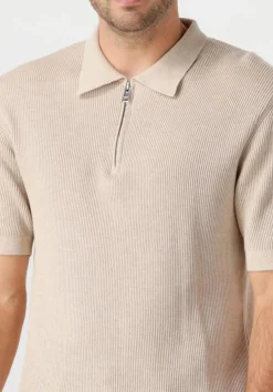 THE GOODPEOPLE polo pica beige New